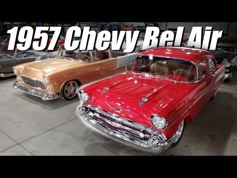 RESTOMOD!! 1957 Chevrolet Bel Air For Sale Vanguard Motor Sales #4054