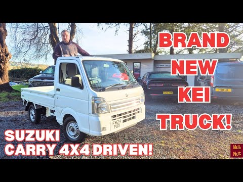 Brand new Kei truck! Suzuki Carry 4x4 now UK available.