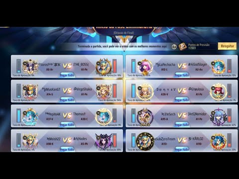 QUARTAS DE FINAIS DO JAMIEL + TESTANDO O AFRODITE DC  NA CHINA SAINT SEIYA AWAKENING