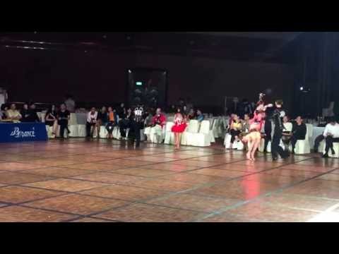 Junior 2 Open Latin Samba Final-BD Dance World Superstars Dancesport  at Fairmont Hotel 23/7/16