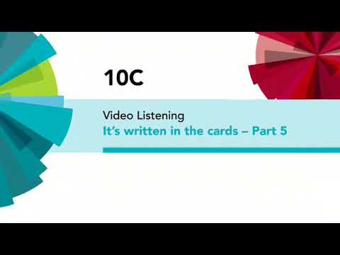 English File 4th Edition Elementary Video Listening 10C It’s written in the cards - Parts 5