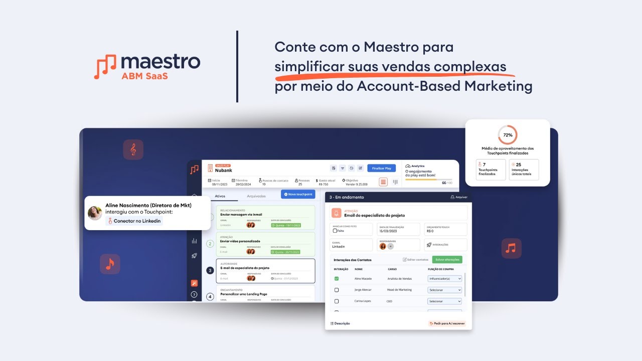 Tour pela ferramenta de ABM - Maestro