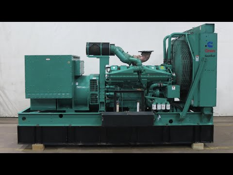 Cummins DFJD 1000 kW diesel generator KTA38-G4 engine, 355 Hrs, Yr 1996 - CSDG # 3508