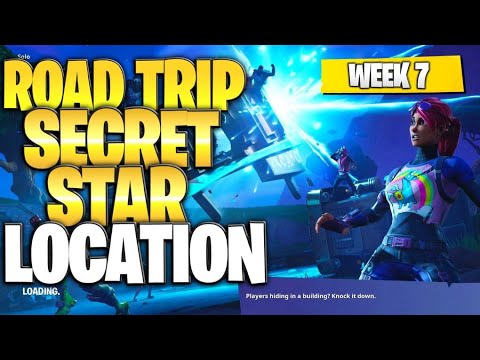 Fortnite Battle Royale Season 5 Week 7 Secret Battlestar Location (“Road Trip” Challenges)