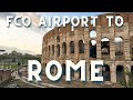 The Rome Airport Train Station How To Use The Leonardo Express