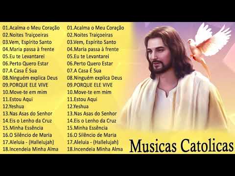 2023 Lindas músicas religiosas católicas de louvor e adoracão carismáticos | Músicas católicas
