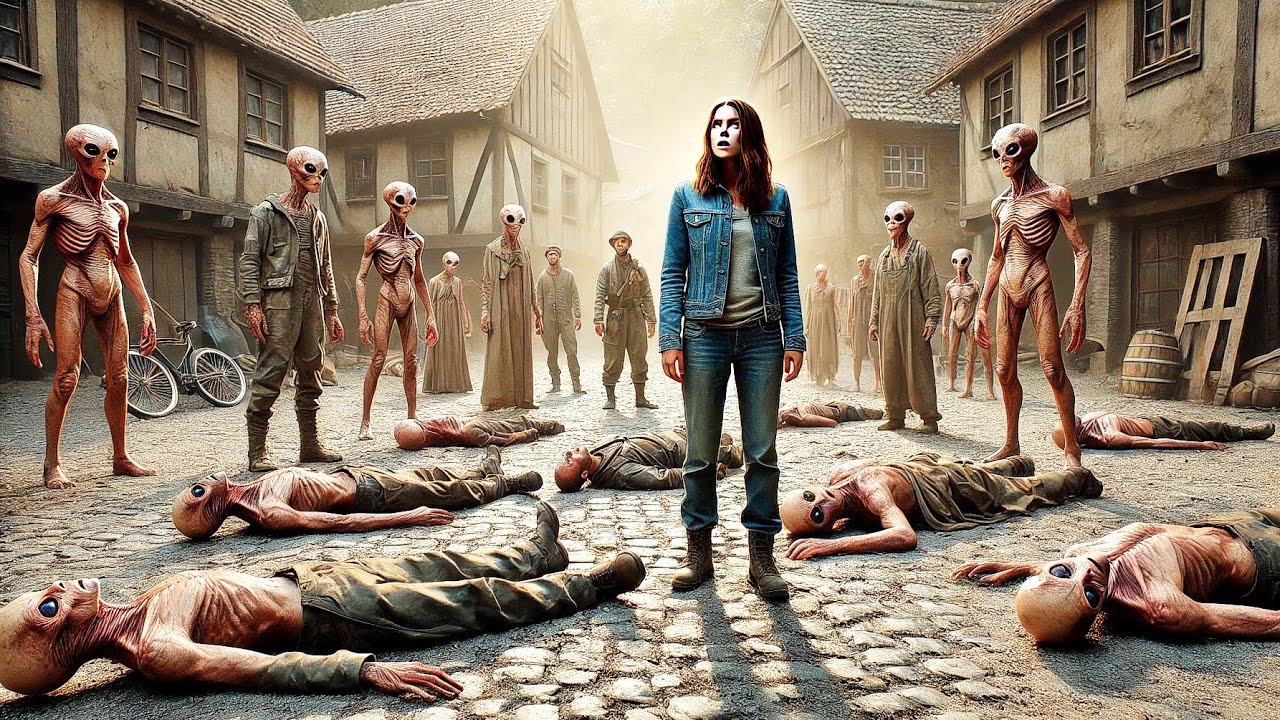A Woman Discovers Her Entire Town Is Secretly Inhabited By Aliens In Disguise, Leaving Her In Shock