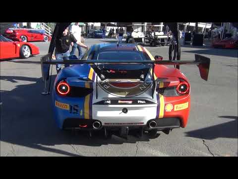Stunning Ferrari 488 GT3 !!! Sound And Details