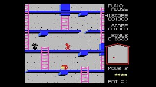 MSX Game: Funky Mouse (1984 ASCII)