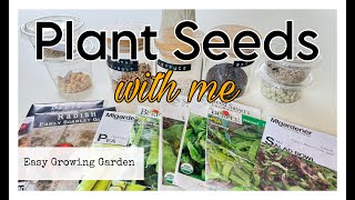 Plant Seeds With Me in the Raised Garden Bed
