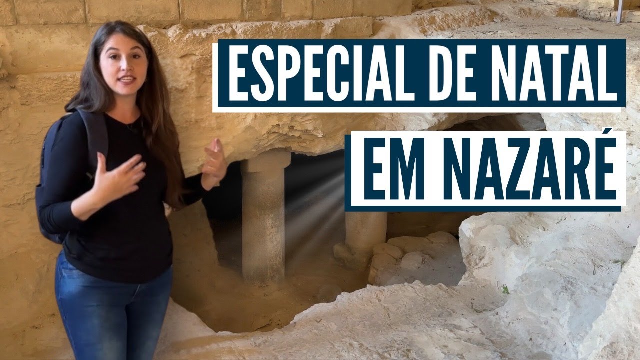 COMO É O NATAL EM ISRAEL? A verdadeira história bíblica - Israel com Aline