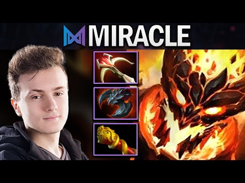 NIGMA.MIRACLE SHADOW FIEND WITH 22 KILLS - DOTA 2 7.27 GAMEPLAY