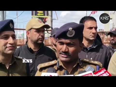 SSP Srinagar G. V. Sundeep extends Eid greetings and assures peaceful celebrations in the city.