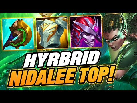 THIS HYBRID NIDALEE TOP BUILD IS PURE PERFECTION! - League of Legends
