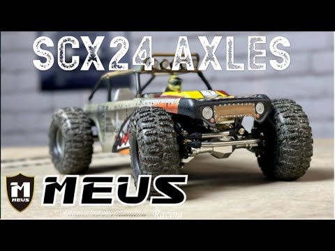 MEUS Racing SCX24 Axles - Innovative & Functional!