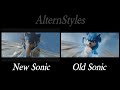 Sonic The Hedgehog Trailer 1 NEW Vs OLD REDESIGN COMPARATION I AlternMV