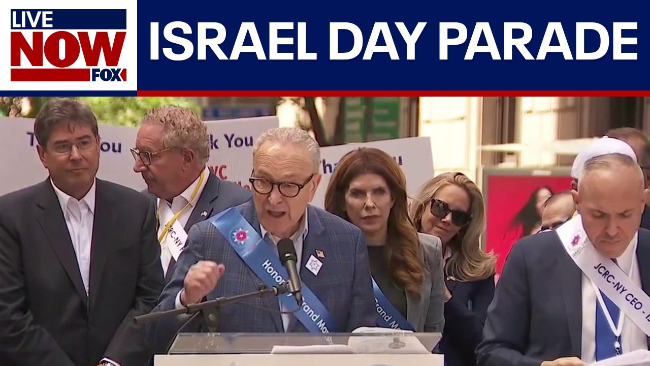Sen  Schumer, NY officials kick off Israel Day Parade