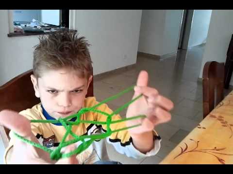 Running dog string figure by Tommy