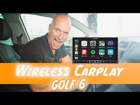VW Golf 6 | neues Radio mit Wireless Carplay einbauen | HD-Display | Hi-Res Audio | Alpine ILX-705D
