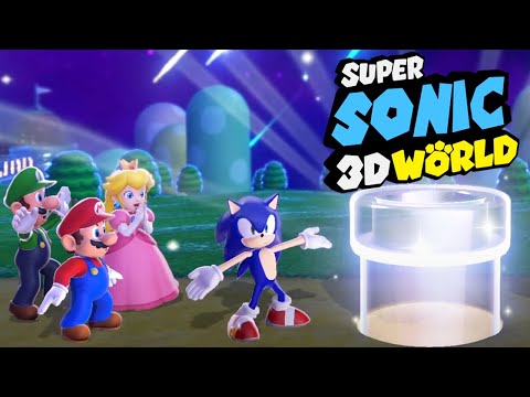 Super Sonic 3D World - Full Game Walkthrough