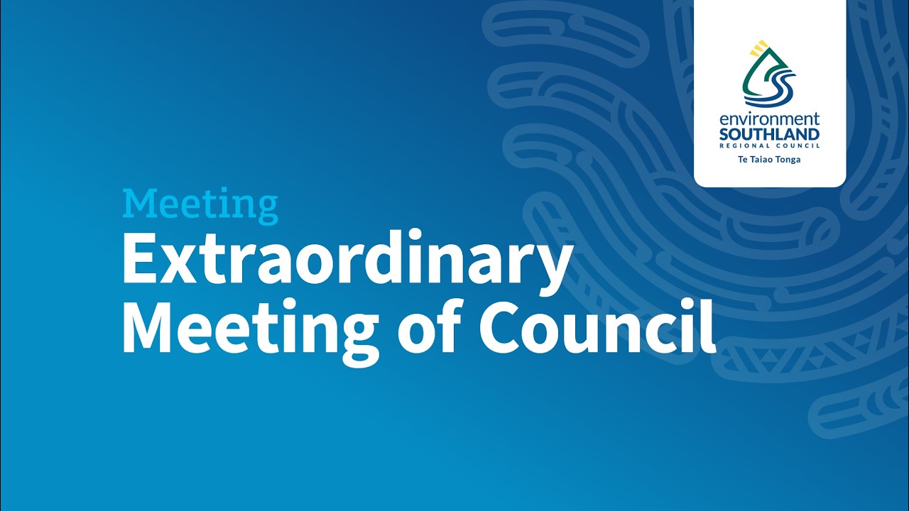Extraordinary Meeting of Council 15 April