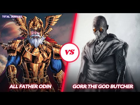 Odin Vs Gorr The God Butcher - Battle Comparison / Gorr The God Butcher vs Odin / Total Jhakaas