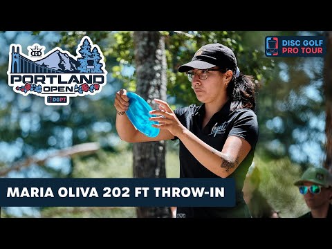 Maria Oliva 202 FT Throw-In for Birdie | Portland Open