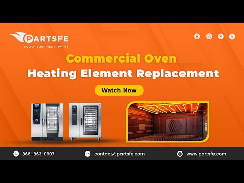 Commercial oven heating element replacement - PartsFe