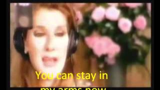 Celine Dion Stand By Your Side with lyrics