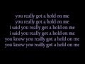 You Really Got a Hold on Me by Smokey Robinson & The Miracles lyrics