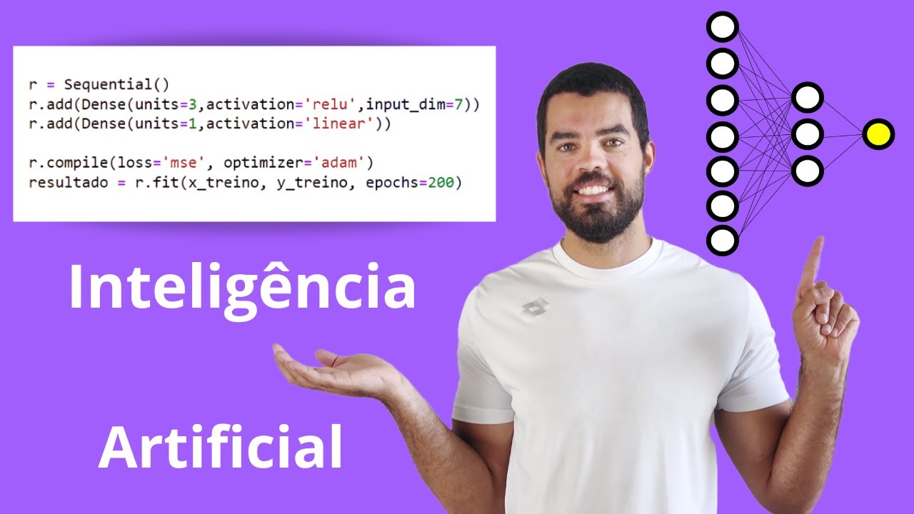 Crie uma rede neural com apenas 5 linhas de código Python e Keras!