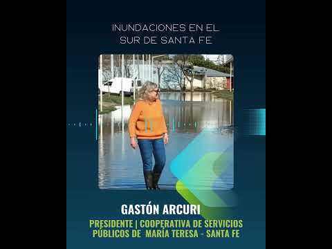 Inundaciones en María Teresa, Santa Fe