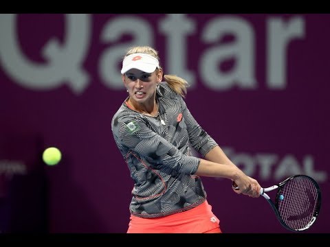 Теннис Elise Mertens | 2019 Qatar Total Open Semifinals | Shot of the Day