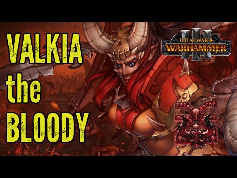 First WH3 DLC - Valkia the Bloody - Warhammer 3 DLC and Lore Discussion