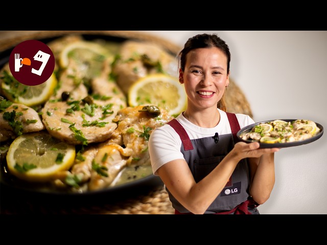 Piccata de Pollo: El secreto para una pechuga jugosa y con sabor