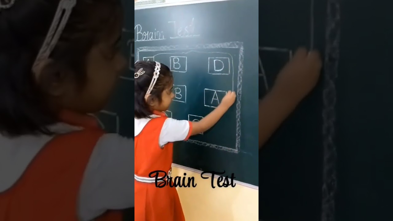 Class U. K. G. activities at School