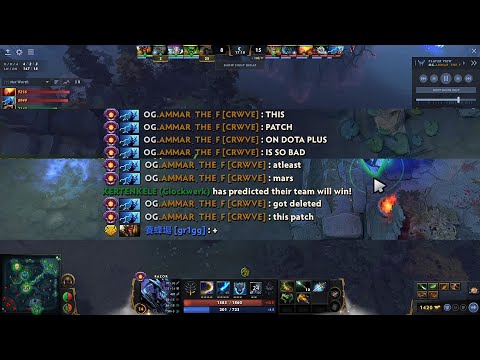 Ammar discusses his thoughts on 7.31d with enemy team