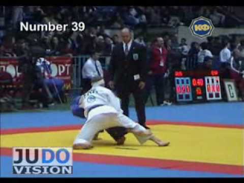 JUDO 2004 Super World Cup: Kanstantsin Siamionau (BLR) - Cedric Claverie (FRA)
