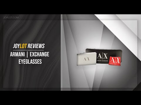 Armani Exchange Eyeglasses Model-AX1017 Color-6083 Matte Brown/Olive