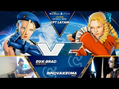 SFV: Innova|Keoma vs EG|K-Brad - CPT Latin American Finals Loser Finals - CPT2016