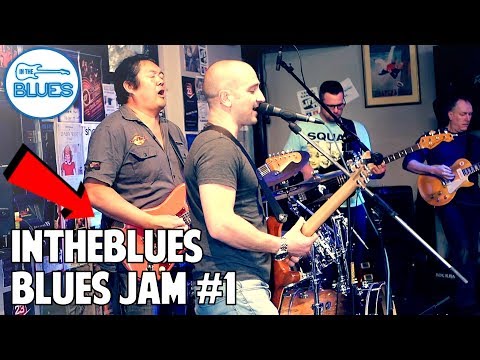INTHEBLUES Live Blues Jam #1 (including Guitar & Gear Rundowns) - December 2018!