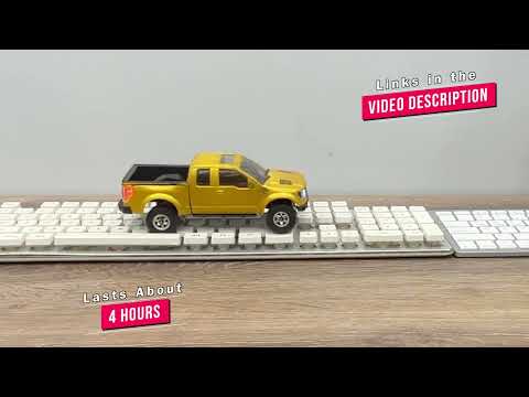 RC Crawler running on Keyboards - Orlandoo Hunter Ford F150