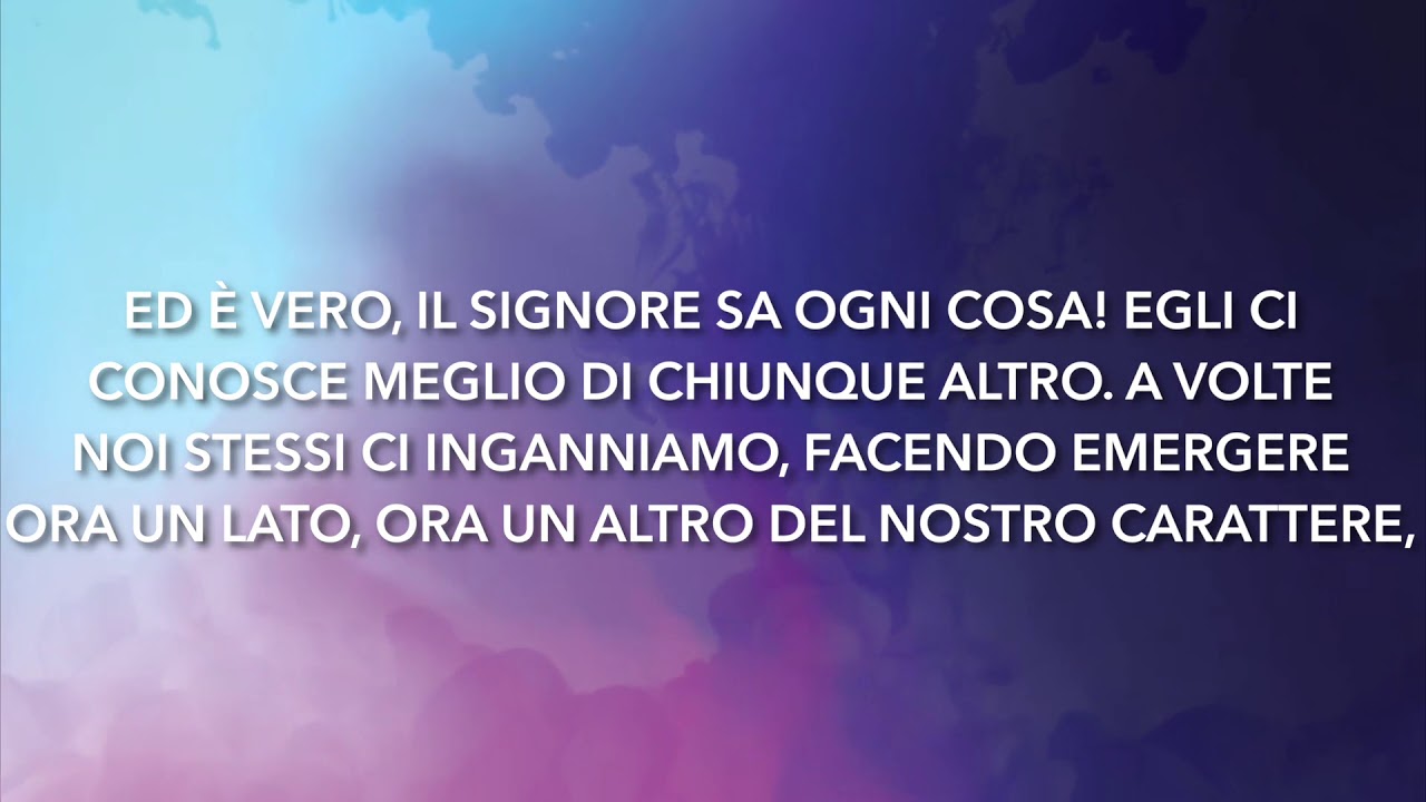 Meditazione Calendario "Parole di Vita" del 18 APRILE 2019