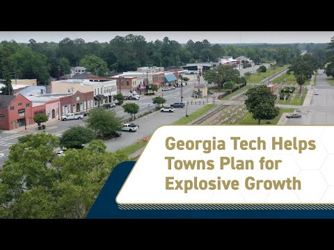 Georgia Tech Helps Towns Plan for Explosive Growth