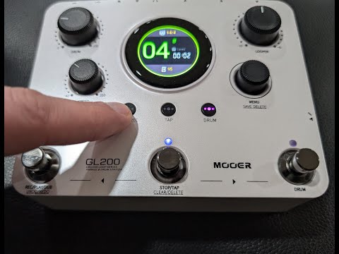 MOOER GL200 Review. How is this Feature-Rich Looper & Drum Machine Pedal?