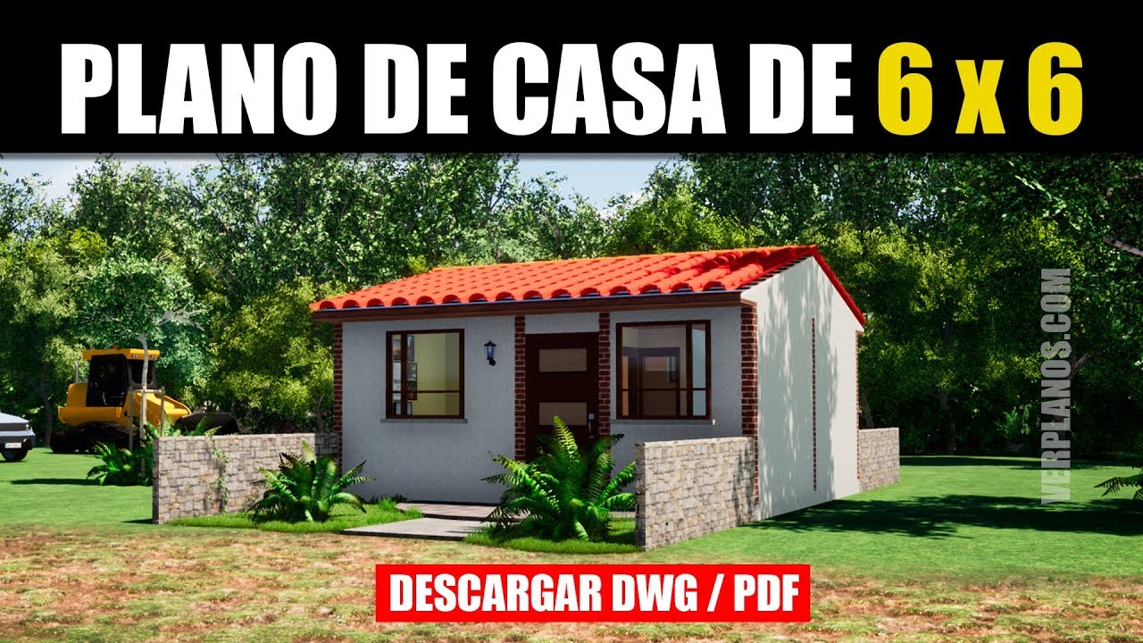FREE ECONOMIC TINY HOUSE! (DWG / PDF)