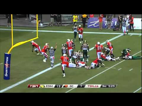 CFL Recap: Edmonton 27, BC 14 - July 20, 2012