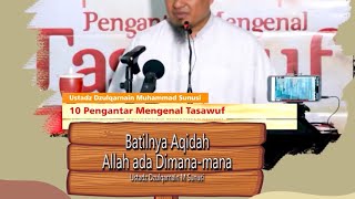 Download lagu Batilnya Aqidah Allah ada dimana-mana - Ustadz Dzulqarnain M Sunusi | Abu Rayyan.TV mp3