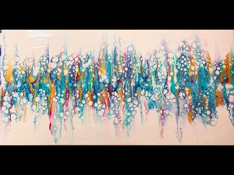 Acrylic Pouring | Fluid Artist | Ghost Swipe