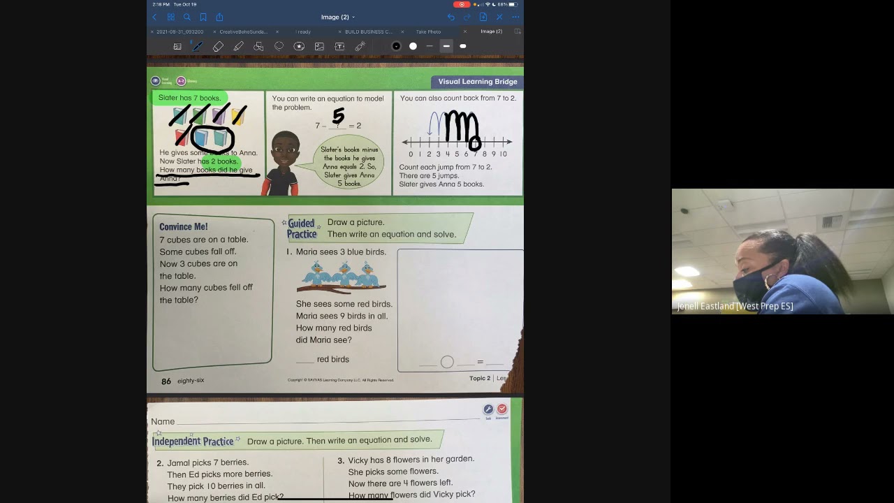 Envisions math topic 2 lesson 8